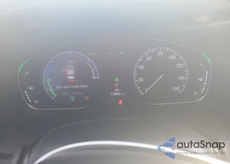 2021 Honda Insight Ex z USA, uszkodzony, nr VIN 19XZE4F50ME009460